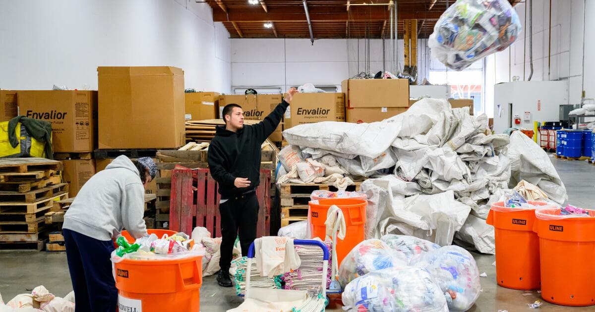 This company tries to recycle the really difficult plastics